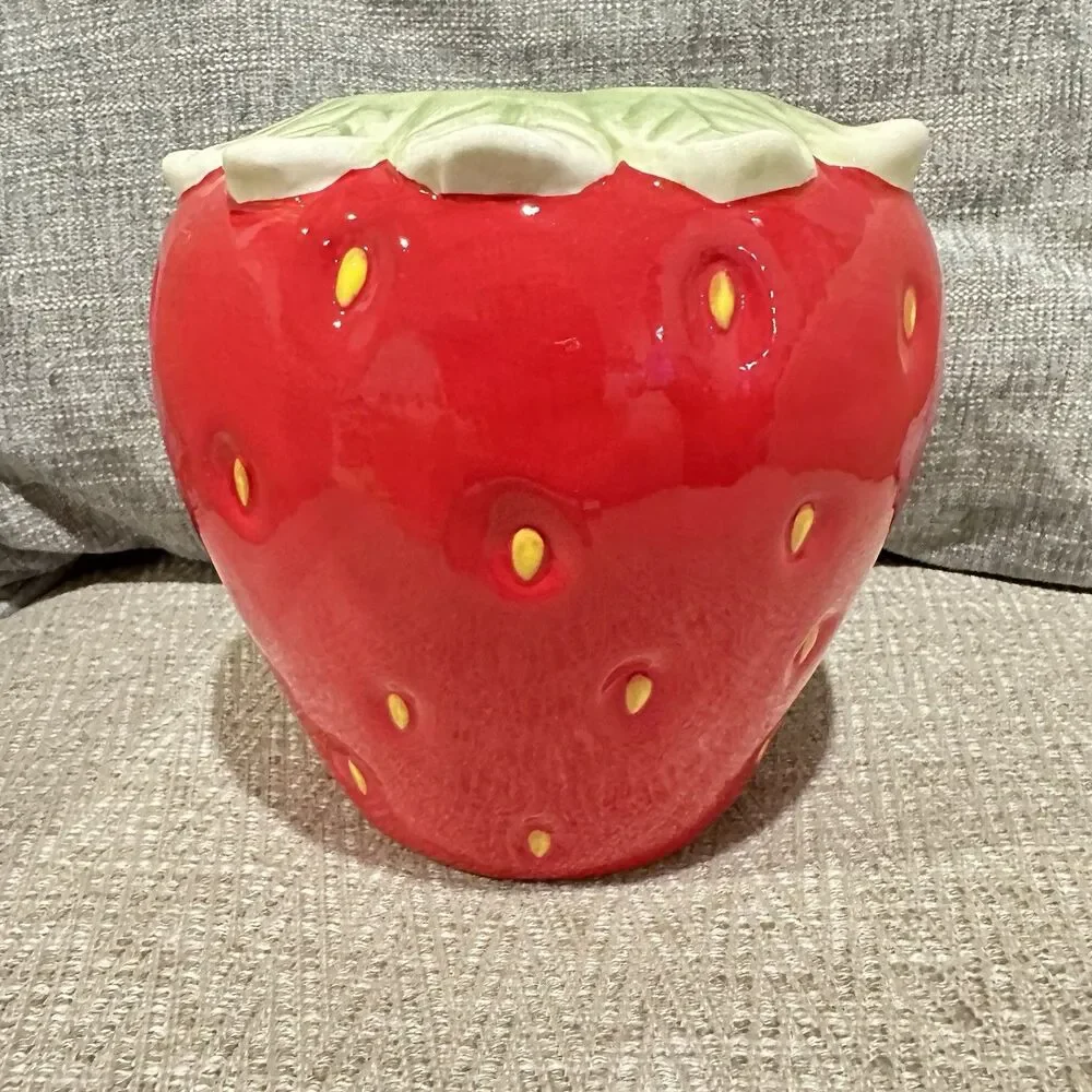 Target Bullseye Playground Ceramic Strawberry Vase Summer 2025